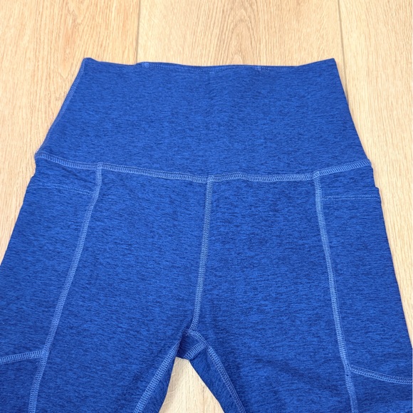 Beyond Yoga Blue Heathered Leggings Super Soft Size Medium - Picture 7 of 7